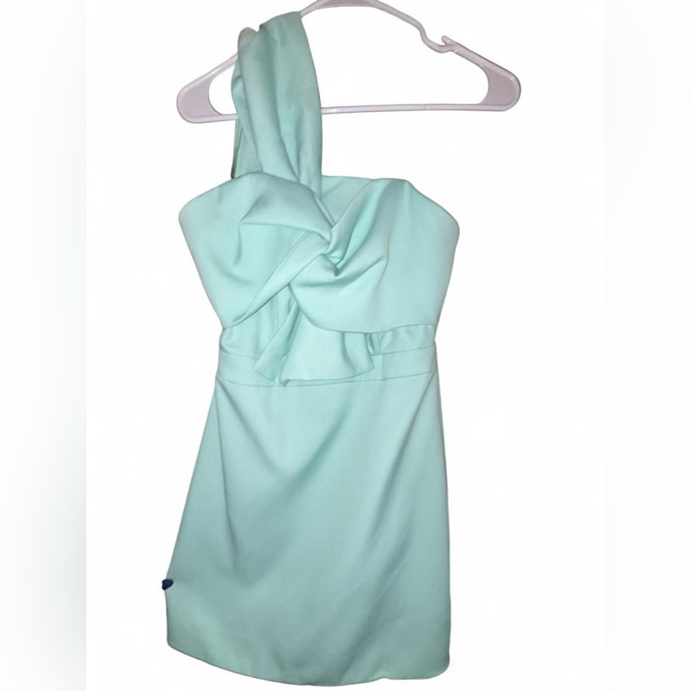 DO+BE Turquoise Asymmetric Dress